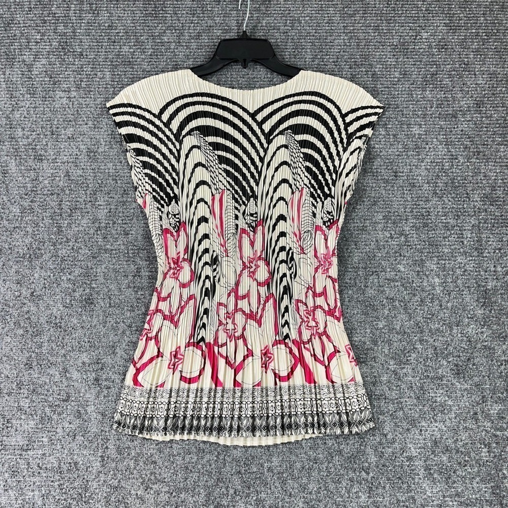 Milano Plisse Pleated Blouse v